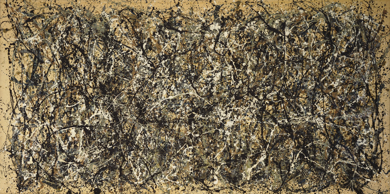 “One: Number 31, 1950", por Jackson Pollock, 1950.